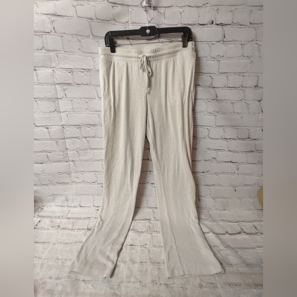 Tommy Bahama Island Soft Cozy Pants Small Cream